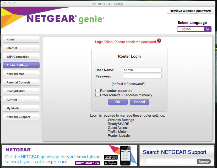 Image result for Admin netgear