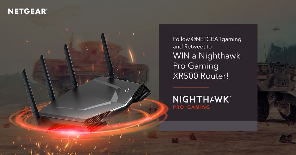 Win a NPG XR500 Gaming Router!