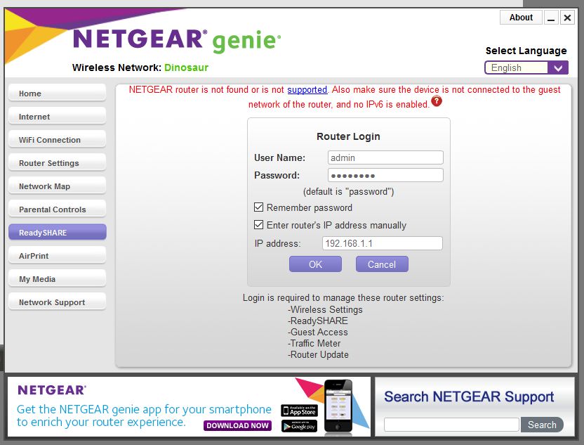 download latest netgear genie
